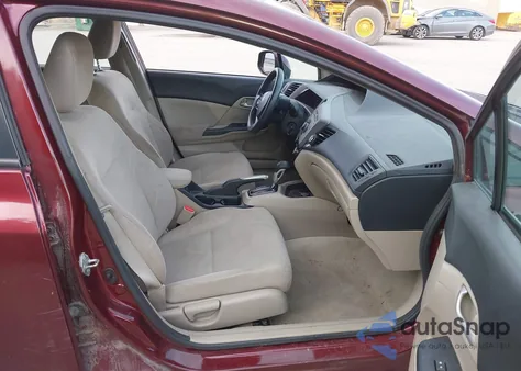 2012 Honda Civic Lx from USA, damaged, VIN 2HGFB2F59CH537941